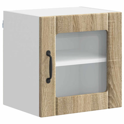 Küchenschrank 2 pcs Sonoma-Eiche 40 x 31 x 40 cm Holzwerkstoff