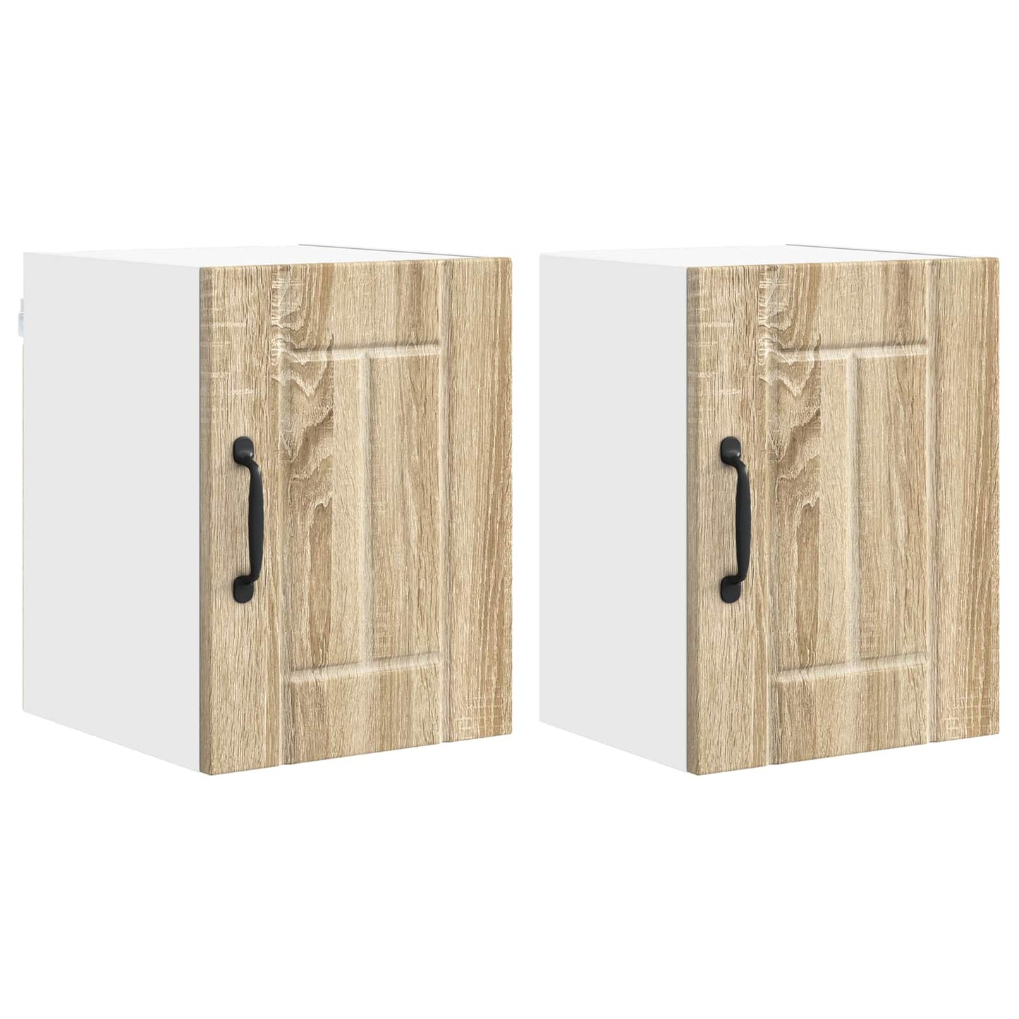 Küchenschrank 2 pcs Sonoma-Eiche 30 x 31 x 40 cm Holzwerkstoff
