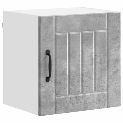 Küchenschrank Lucca 2 pcs Beton Grau 40 x 31 x 40 cm