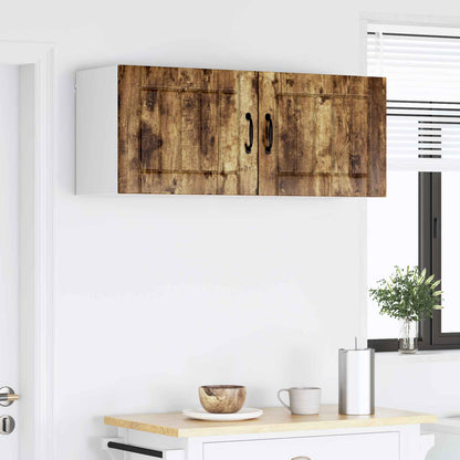 Küchenschrank 2 pcs Geräucherte Eiche 50 x 31 x 40 cm