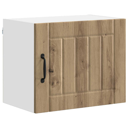 Küchenschrank 2 pcs Artisan-Eiche 50 x 31 x 40 cm Holzwerkstoff