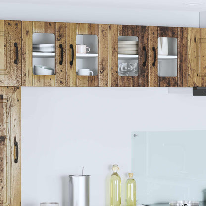 Küchenschrank 2 pcs Altholz 60 x 31 x 40 cm Holzwerkstoff