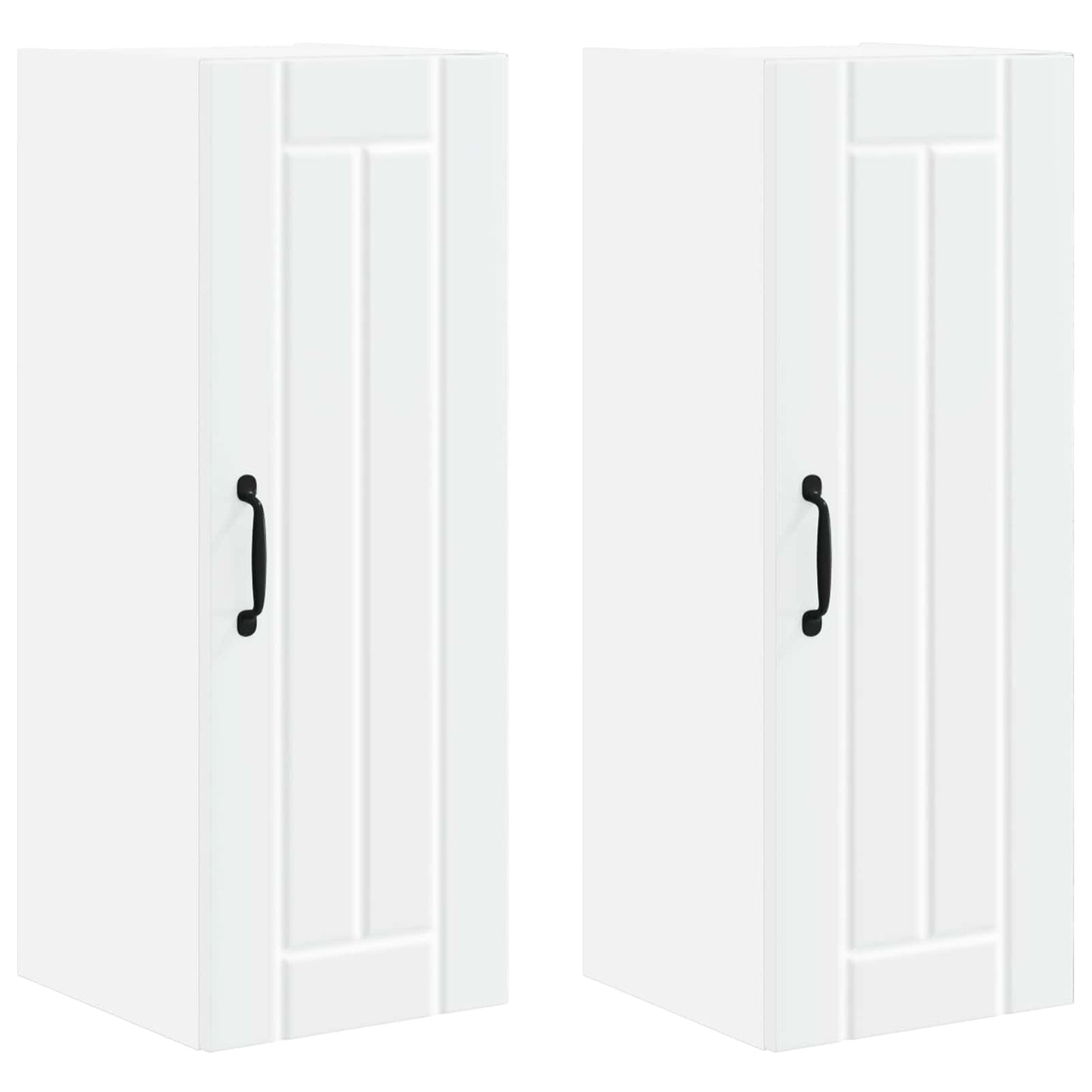 Küchenschrank 2 pcs Weiß 30 x 31 x 80 cm Holzwerkstoff