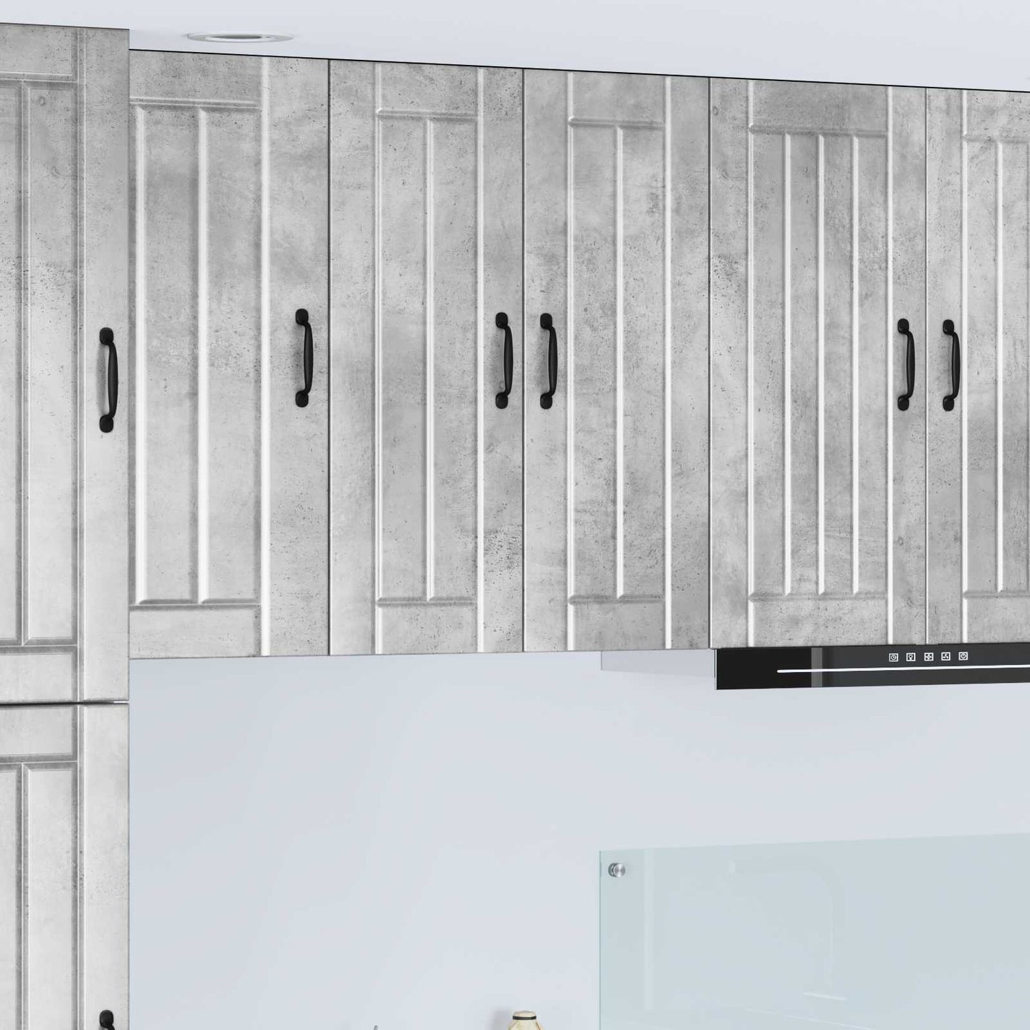 Küchenschrank Beton Grau 60 x 31 x 80 cm Holzwerkstoff