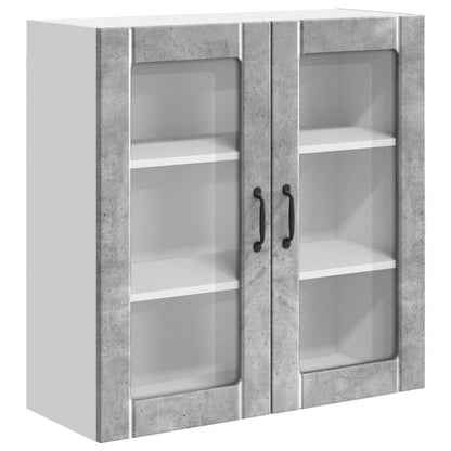 Küchenschrank Beton Grau 80 x 31 x 80 cm Holzwerkstoff