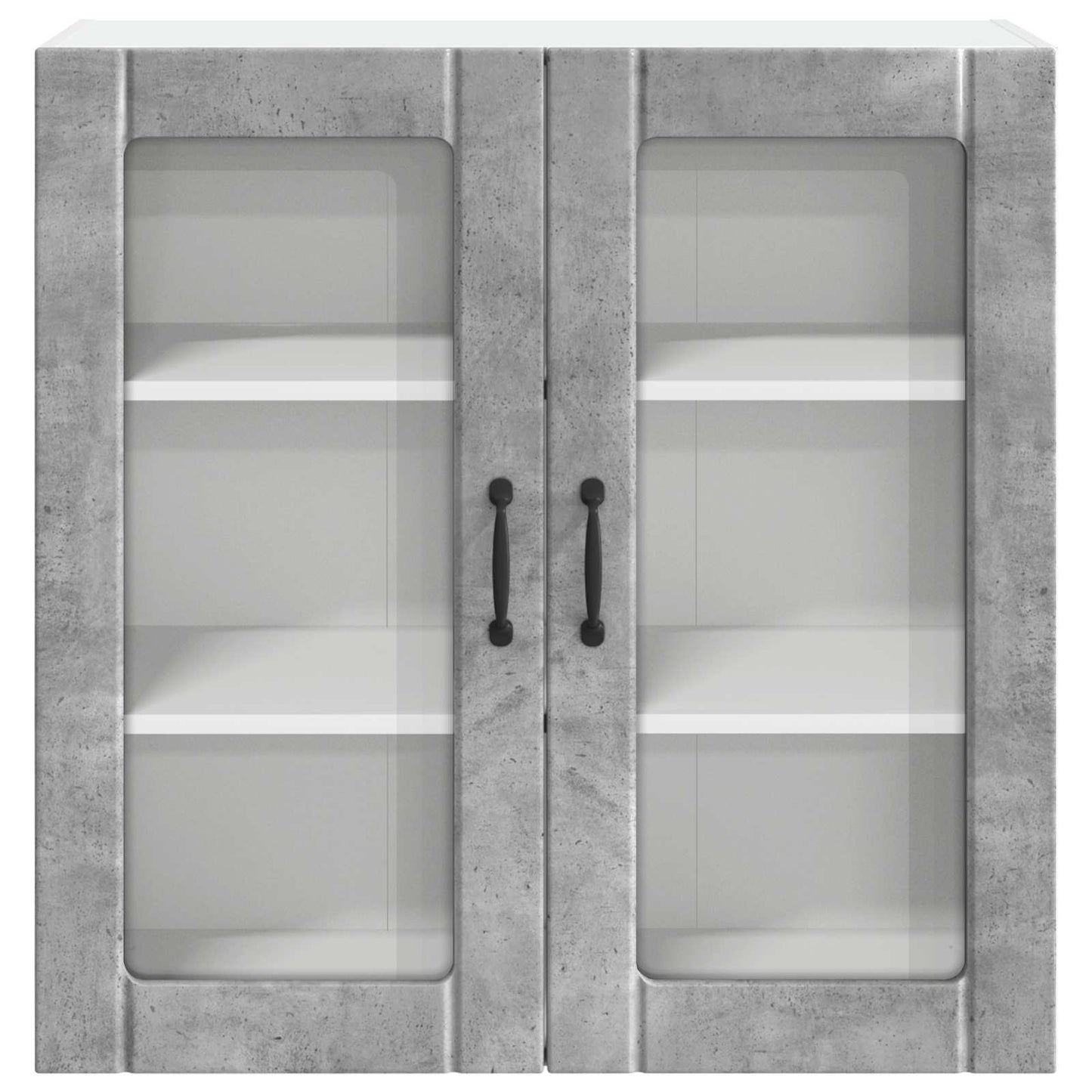 Küchenschrank Beton Grau 80 x 31 x 80 cm Holzwerkstoff