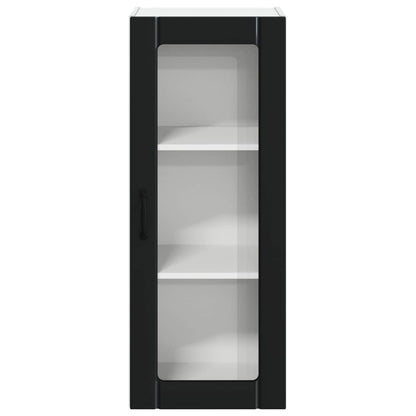 Küchenschrank Schwarz 40 x 31 x 100 cm Holzwerkstoff