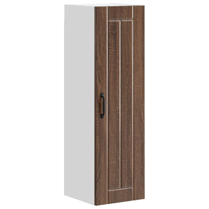 Küchenschrank Braun Eichen-Optik 30 x 31 x 100 cm Holzwerkstoff