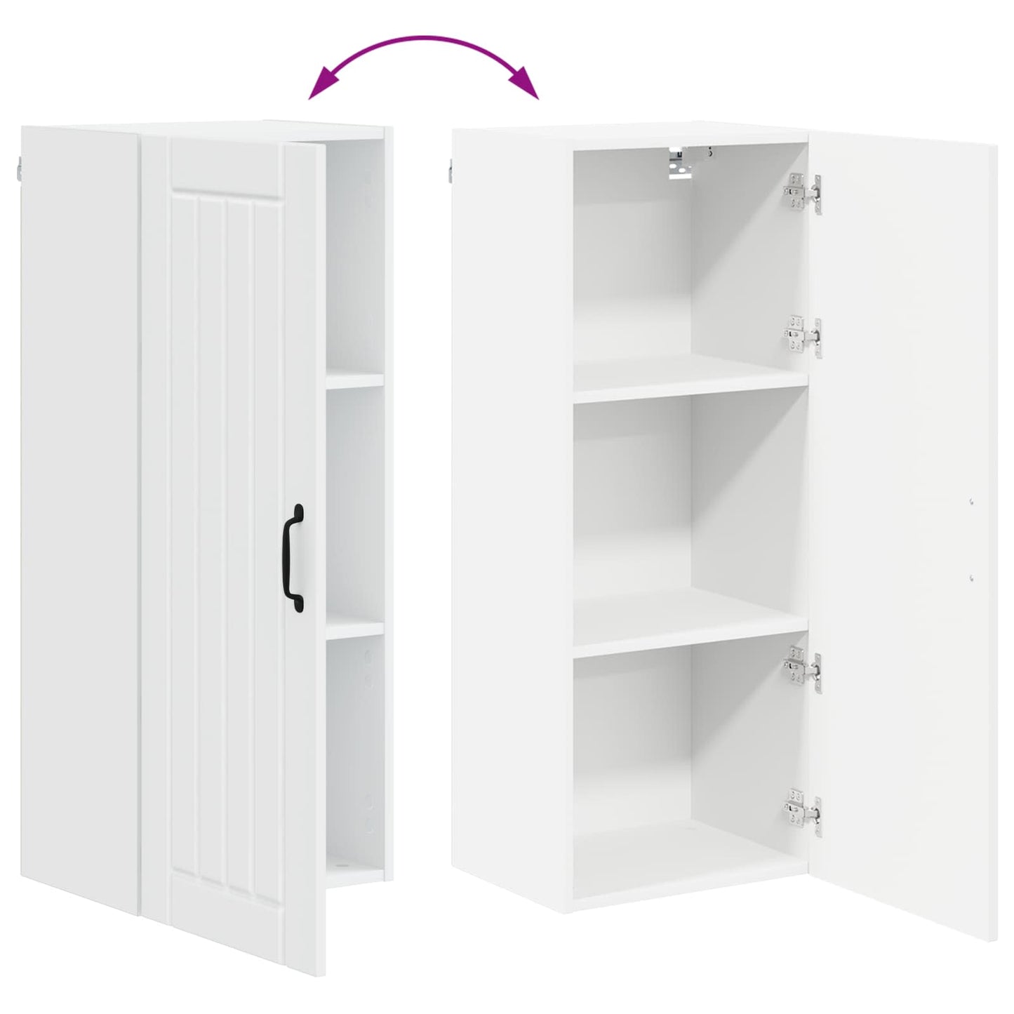 Küchenschrank Weiß 40 x 31 x 100 cm Holzwerkstoff