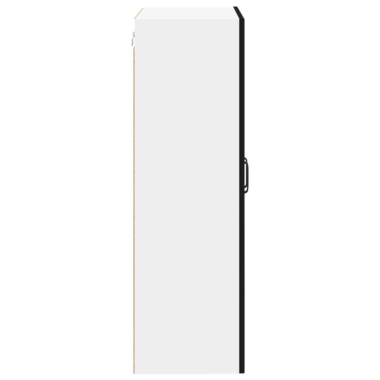 Küchenwandschrank Schwarz 60 x 31 x 100 cm Holzwerkstoff