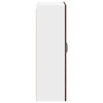 Küchenwandschrank mit Tür Braun Eichen-Optik 60 x 31 x 100 cm