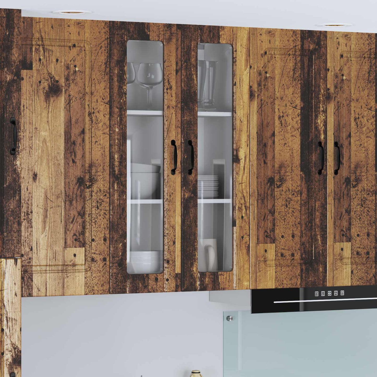 Küchenwandschrank Altholz 60 x 31 x 100 cm Holzwerkstoff