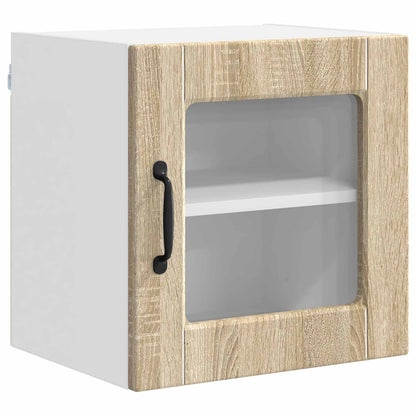Küchenschrank 2 pcs Sonoma-Eiche 40 x 31 x 40 cm Holzwerkstoff