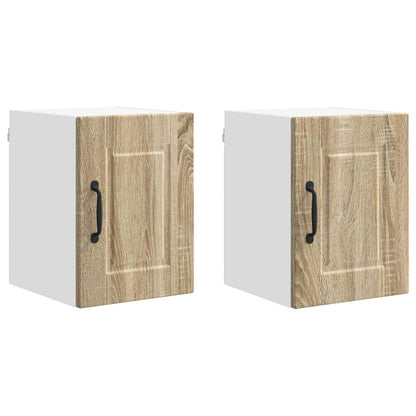 Küchenschrank 2 pcs Sonoma-Eiche 30 x 31 x 40 cm Holzwerkstoff