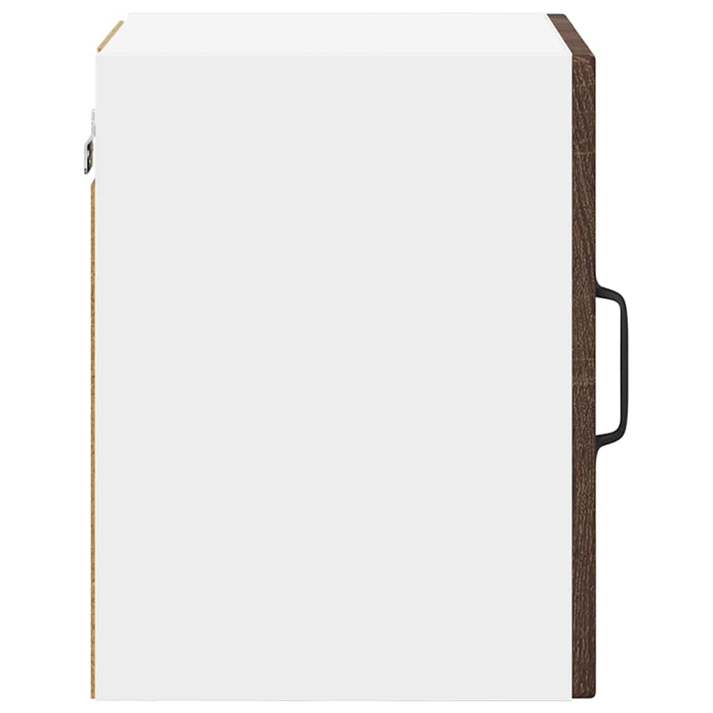 Küchenschrank mit Tür 2 pcs Braun Eichen-Optik 30 x 31 x 40 cm