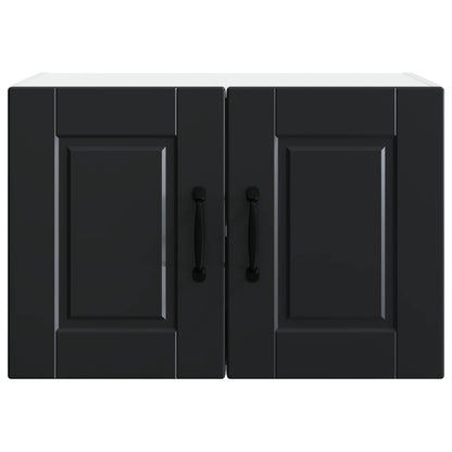 Küchenschrank 2 pcs Schwarz 60 x 31 x 40 cm Holzwerkstoff