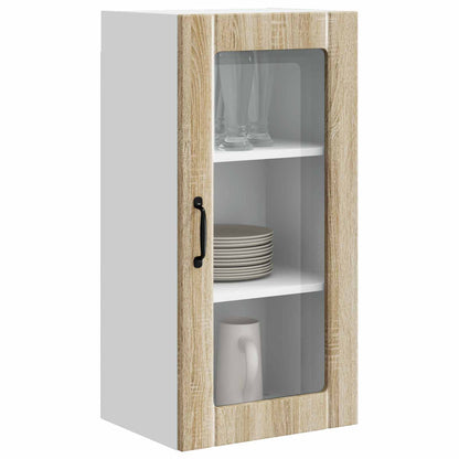 Küchenschrank 2 pcs Sonoma-Eiche 40 x 31 x 80 cm Holzwerkstoff