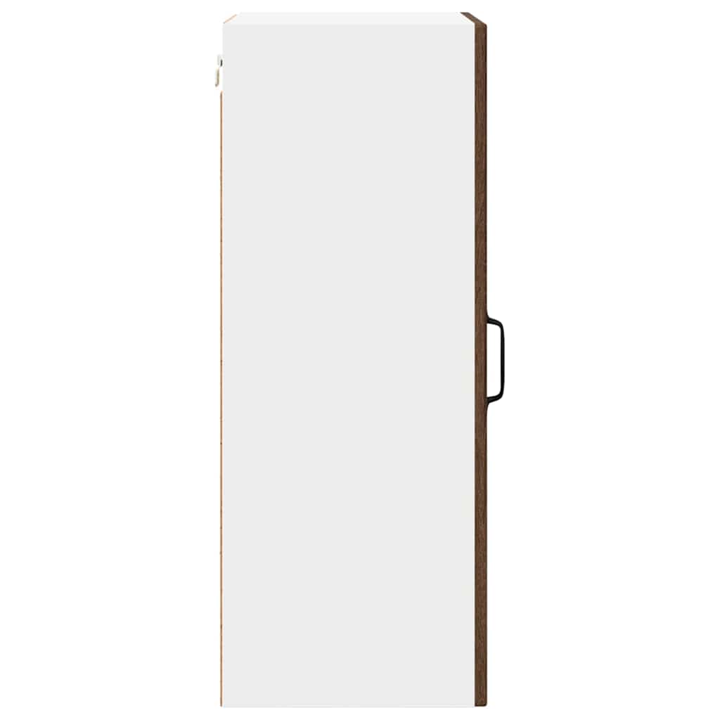 Küchenschrank mit Tür 2 pcs Braun Eichen-Optik 40 x 31 x 80 cm