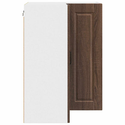 Küchenschrank Braun Eichen-Optik 57 x 57 x 80 cm Holzwerkstoff