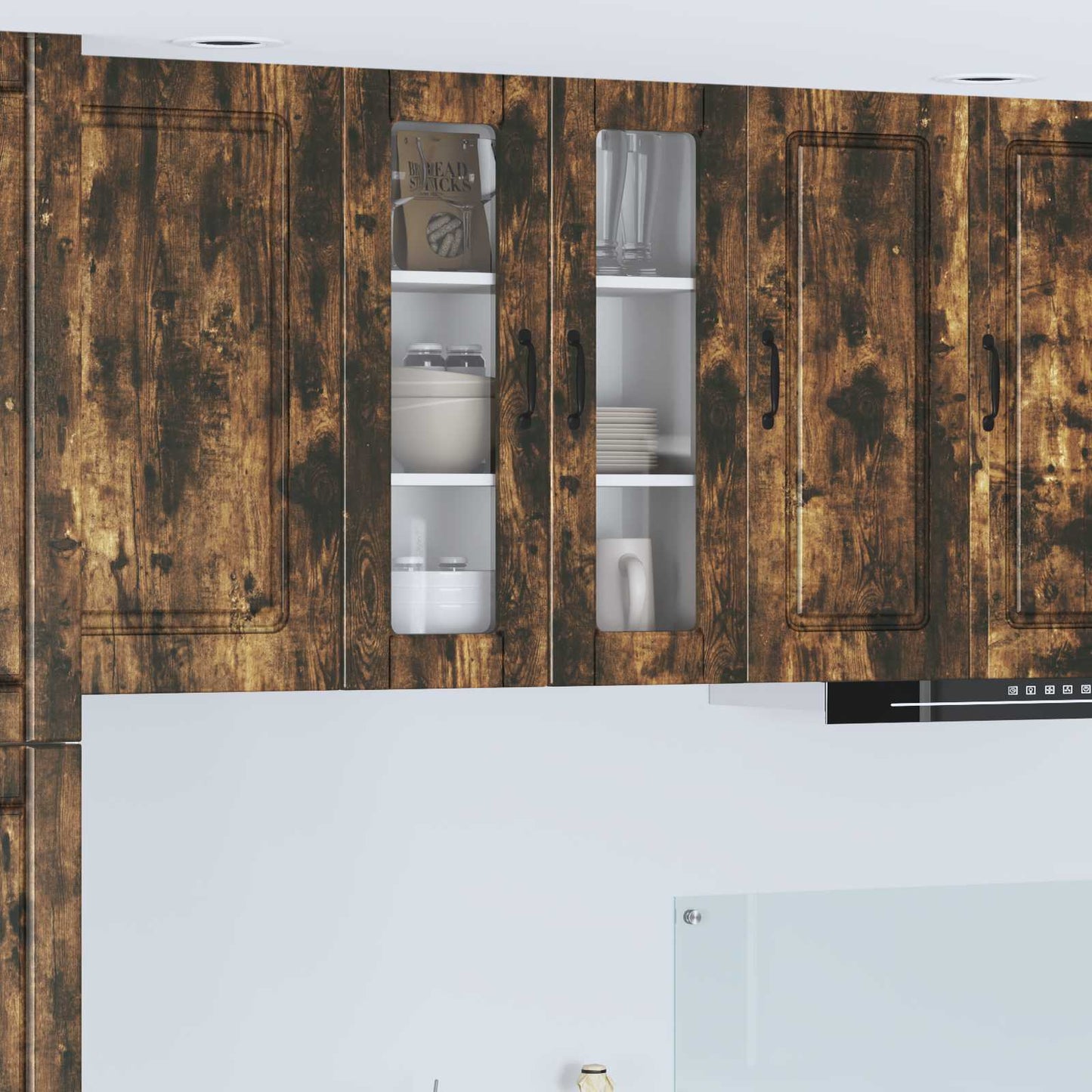 Küchenschrank Geräucherte Eiche 60 x 31 x 80 cm Holzwerkstoff