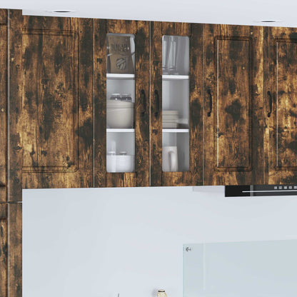 Küchenschrank Geräucherte Eiche 60 x 31 x 80 cm Holzwerkstoff