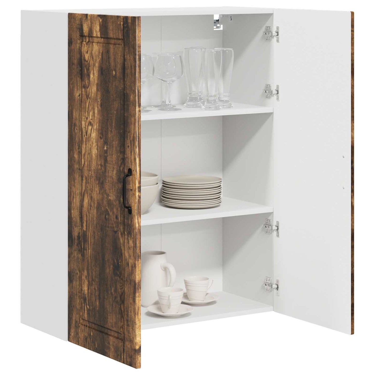 Küchenschrank Geräucherte Eiche 80 x 31 x 100 cm Holzwerkstoff