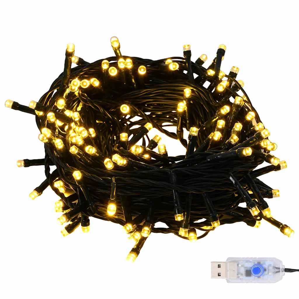 Weihnachtskugel-Set mit 150 LEDs 61 pcs Gold Kunststoff