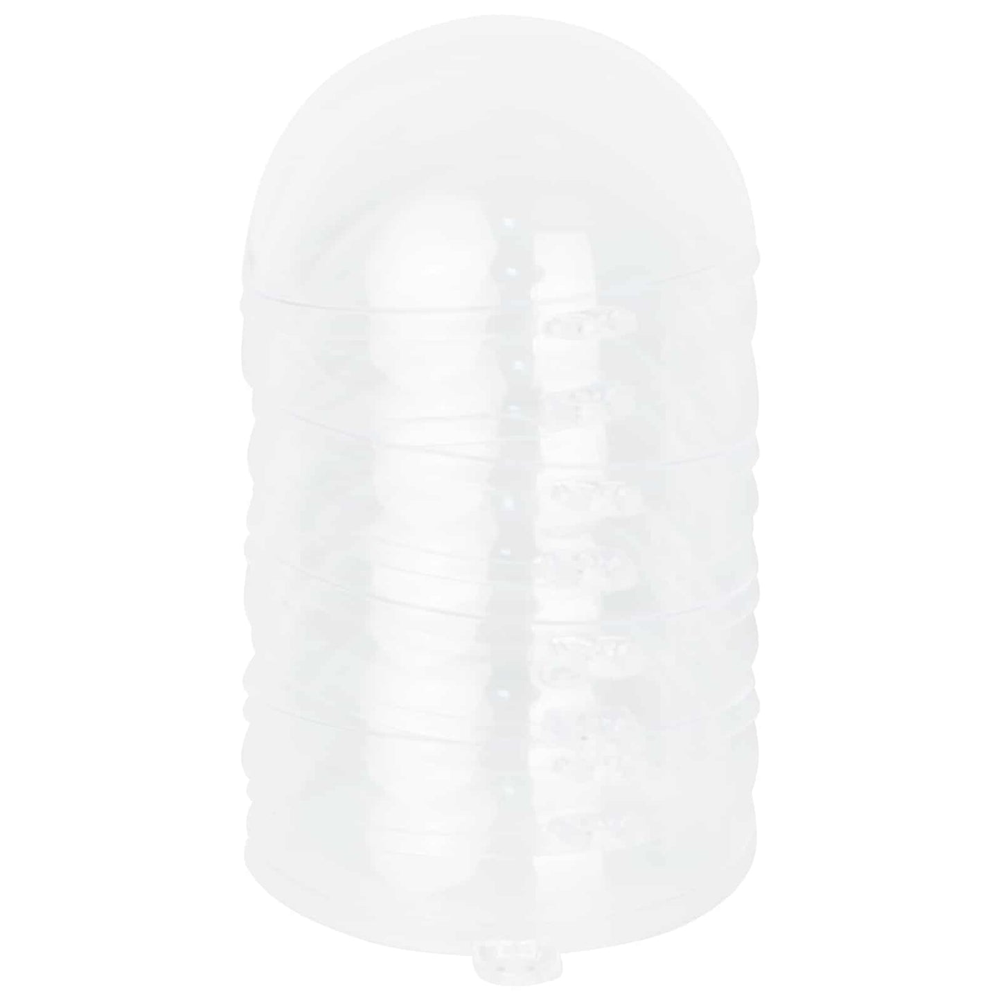 Weihnachtskugel-Set 50 pcs Transparent Ø 5 cm Kunststoff