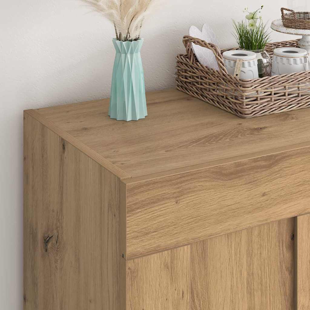 Sideboard Artisan-Eiche 69,5 x 34 x 90 cm Holzwerkstoff