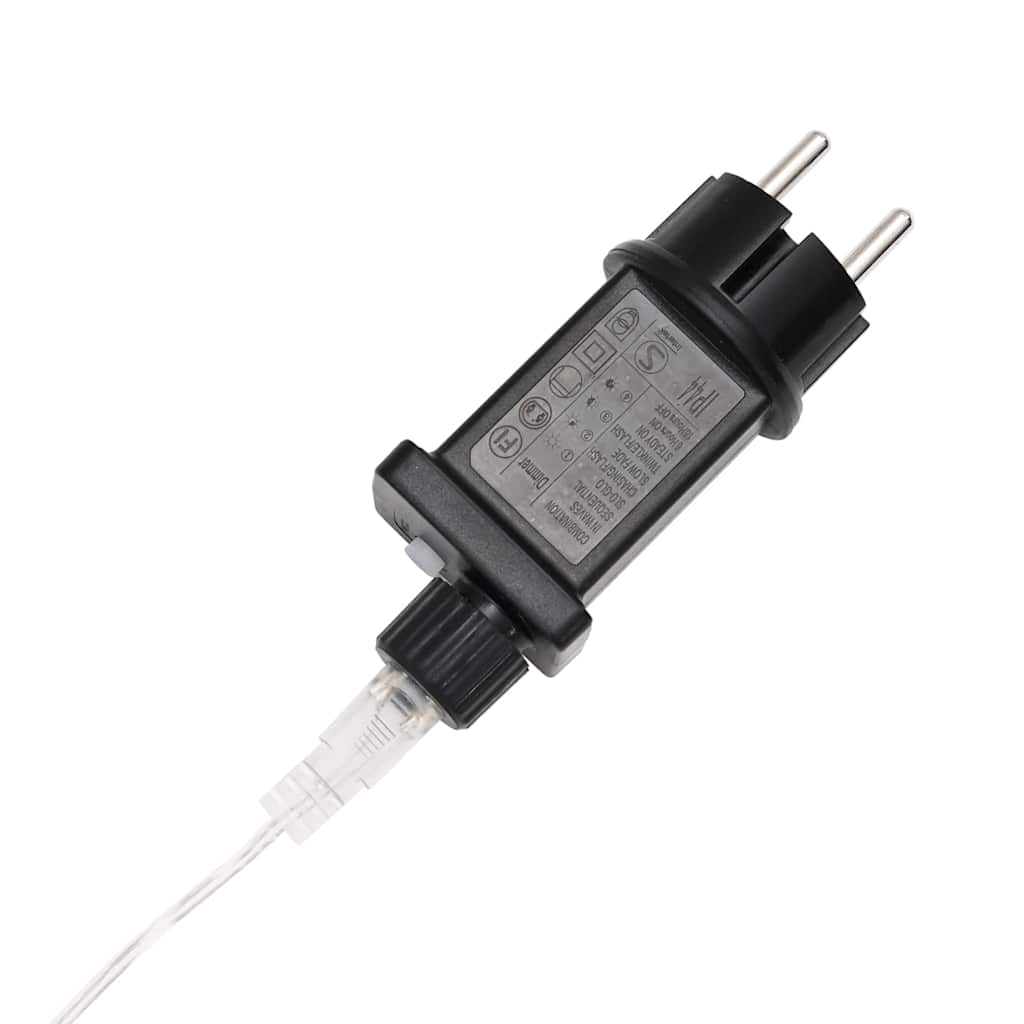 Lichtseil mit 1200 LEDs Warmes Weiß 50 m PVC