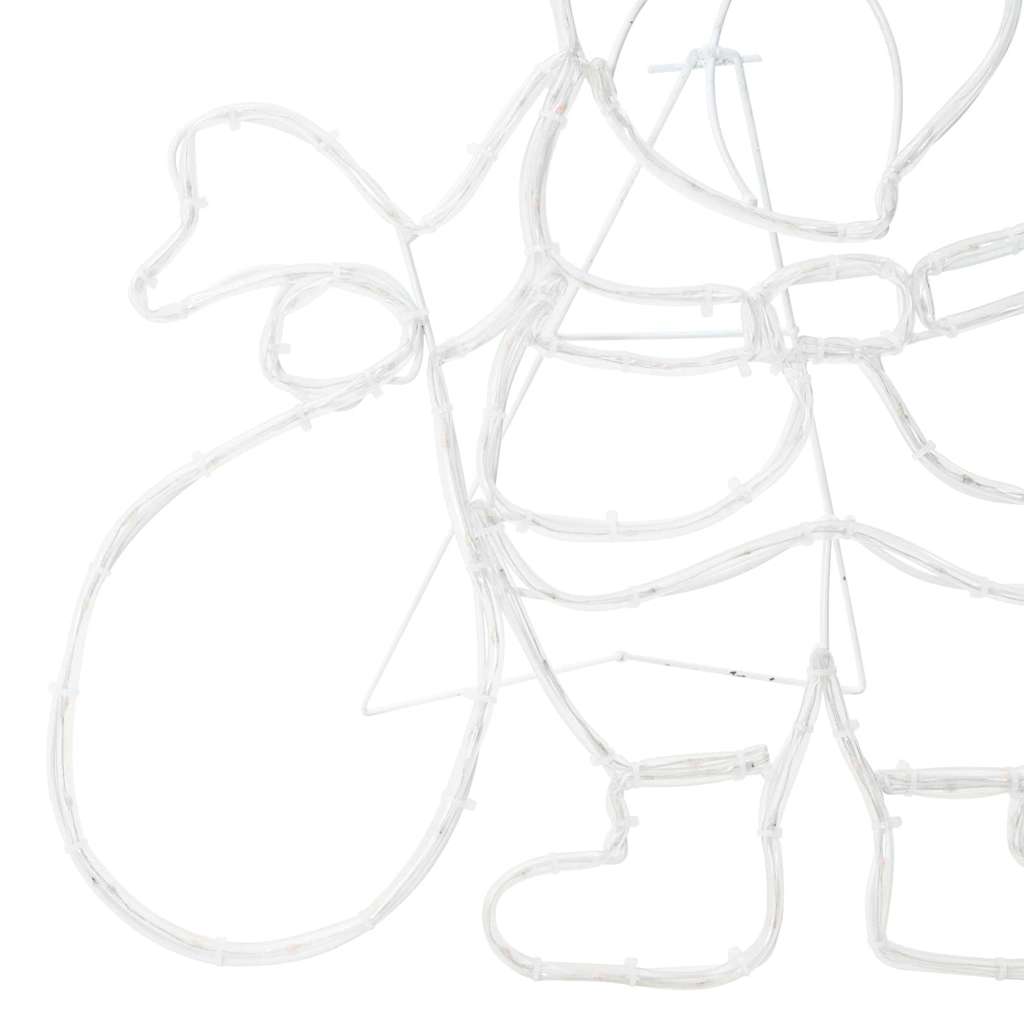 Santa Claus Licht Mehrfarbig 58,5 x 60 x 1,3 cm Eisen