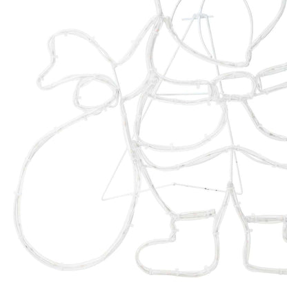 Santa Claus Licht Mehrfarbig 58,5 x 60 x 1,3 cm Eisen