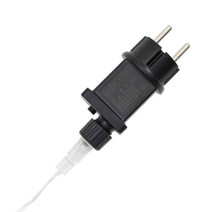 Weihnachtsschild mit 216 LEDs Rot 99 x 55 x 13 cm Eisen