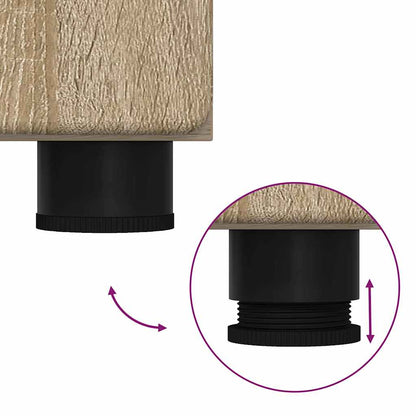 Badezimmermöbel-Set mit Regal TULUM Sonoma-Eiche Holzwerkstoff