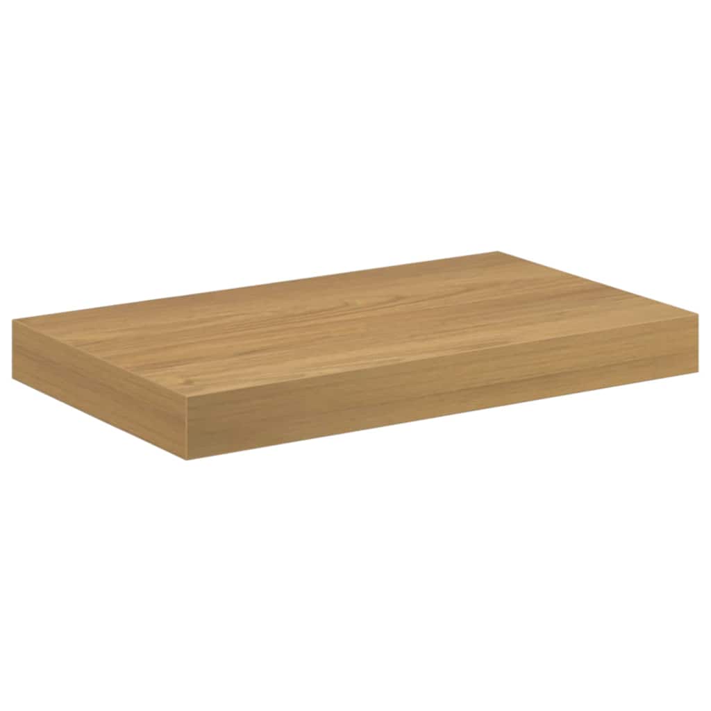 Wandregal 2 pcs Braun 40 x 23,5 x 4 cm Holzwerkstoff