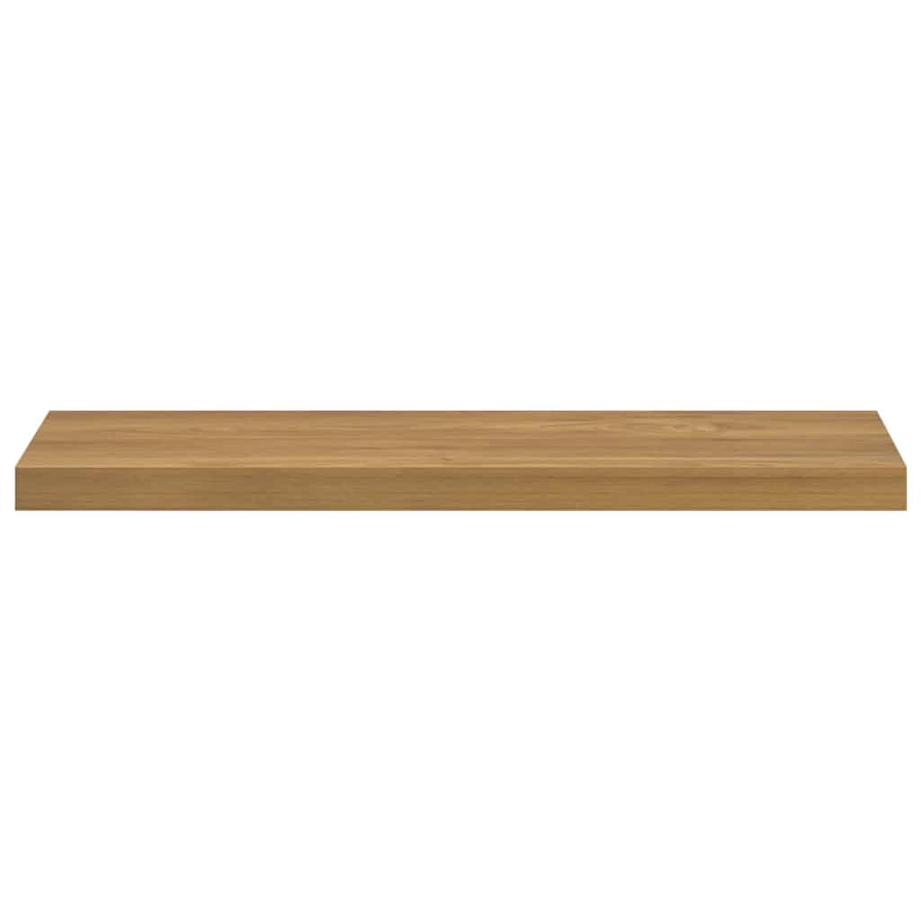 Wandregal 2 pcs Braun 80 x 23,5 x 4 cm Holzwerkstoff