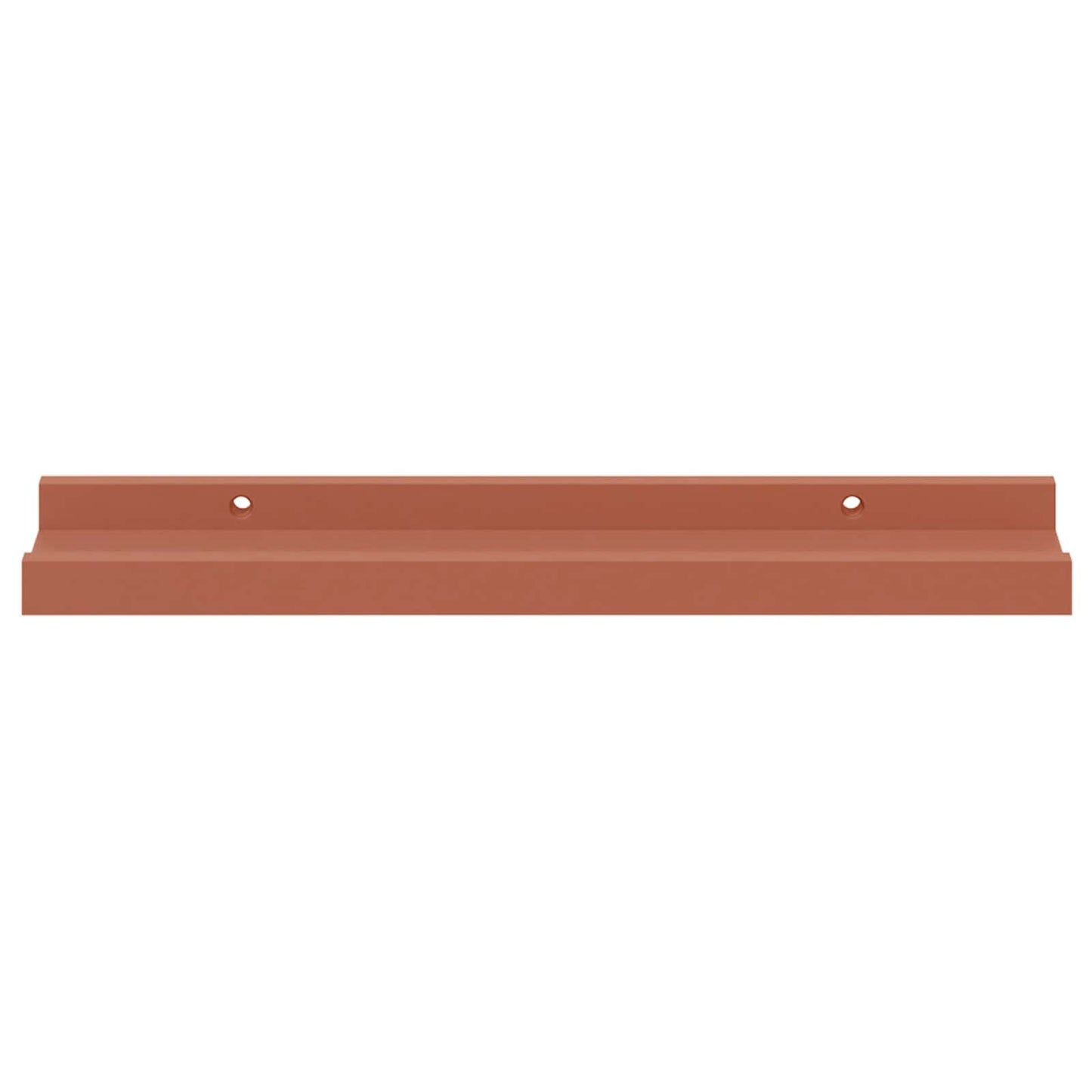 Wandregal mit Regal 2 pcs Rot 40 x 9 x 3 cm Holzwerkstoff