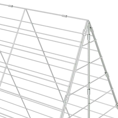 Hasenkäfig Silber 300 x 100 x 210 cm Verzinkter Stahl