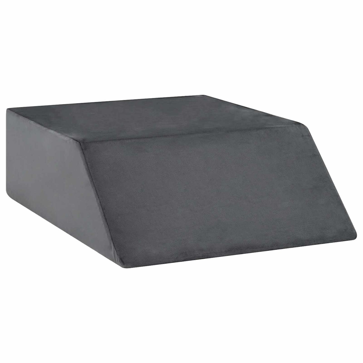 Beinkissen Uni Grau 63 x 52 x 19 cm PU-Schaum
