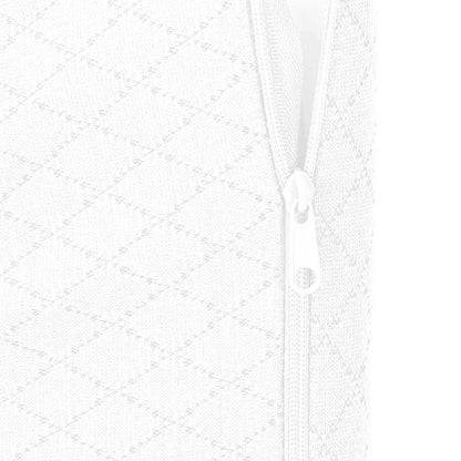 Beinkissen Uni Weiß 60 x 50 x 30 cm Viscoschaum