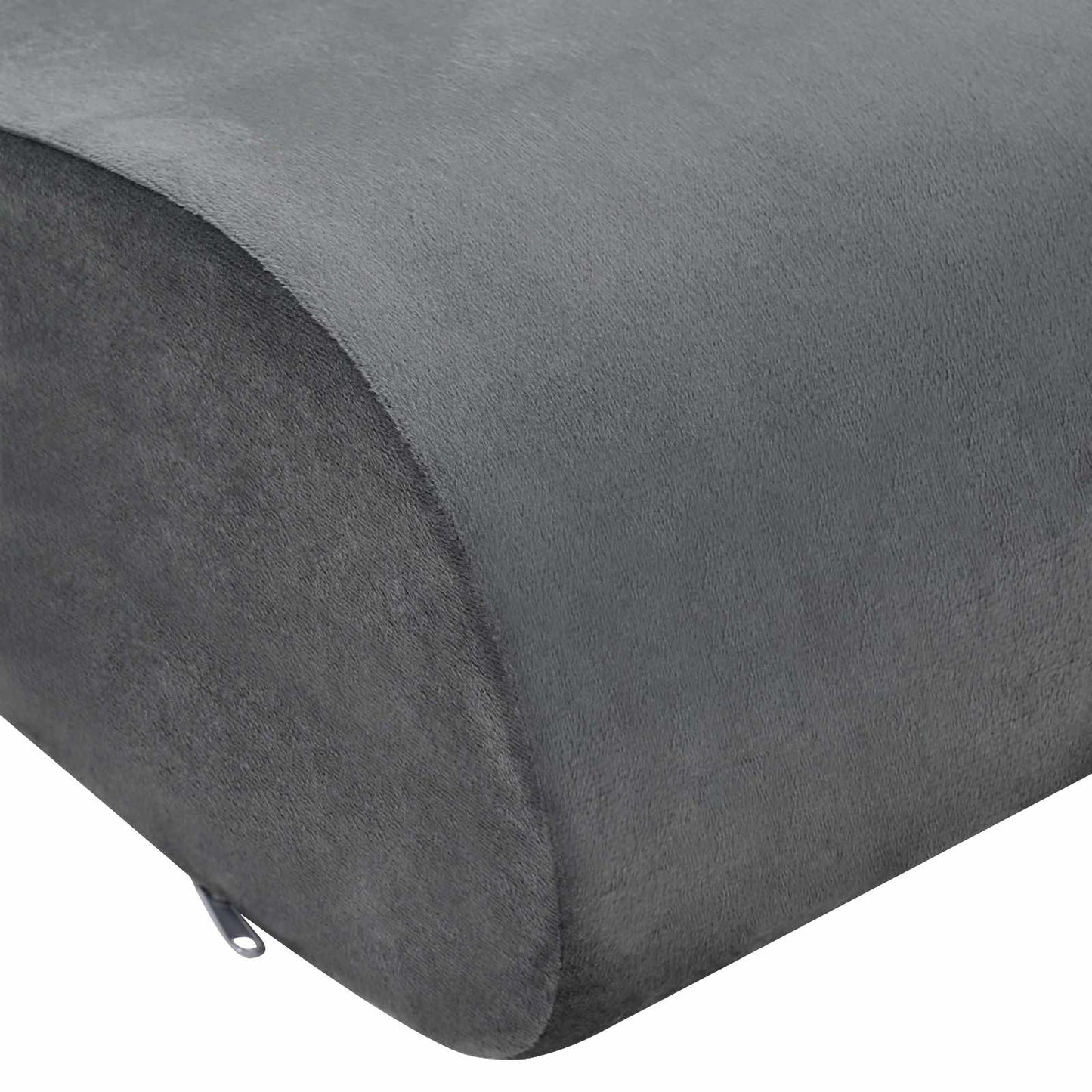 Sitzkissen Uni Grau 40 x 40 x 13 cm PU-Schaum