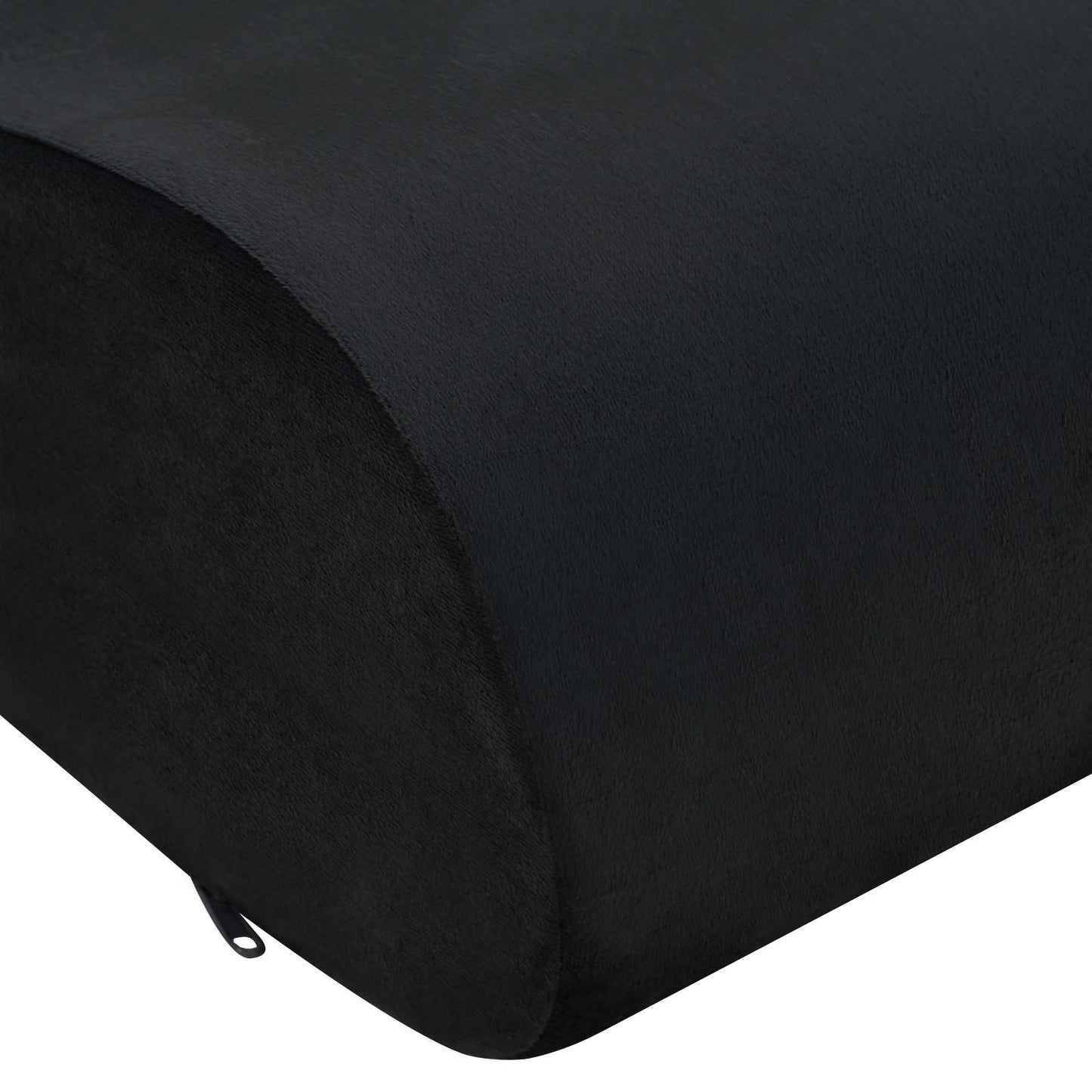 Sitzkissen Uni Schwarz 40 x 40 x 13 cm PU-Schaum