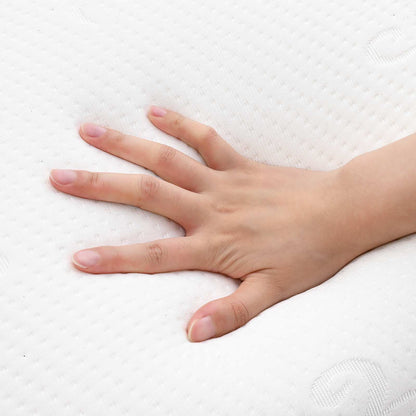 Schlafkissen Uni Weiß 70 x 36 x 6,5 cm Viscoschaum