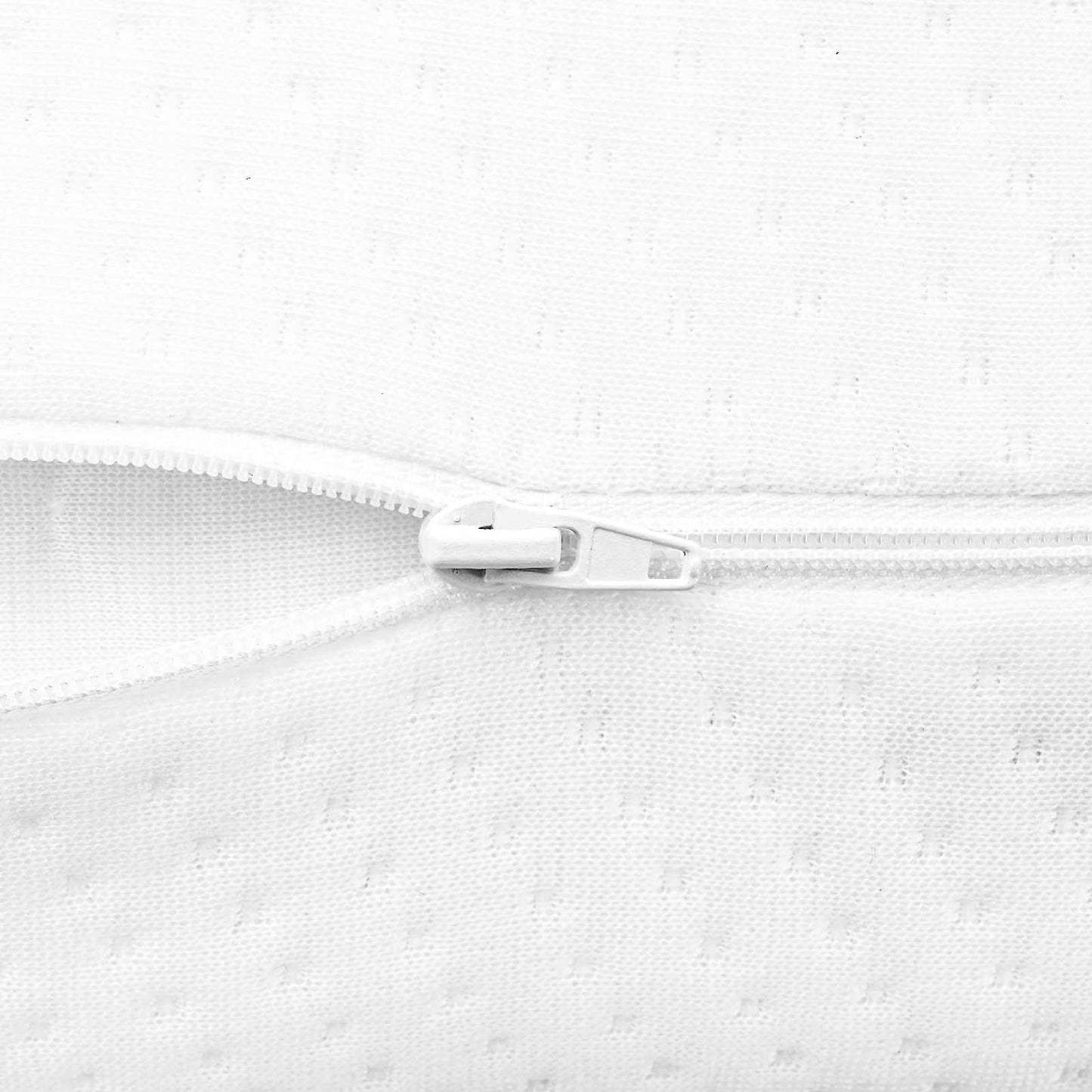 Schlafkissen Uni Weiß 74 x 39 x 13 cm Viscoschaum