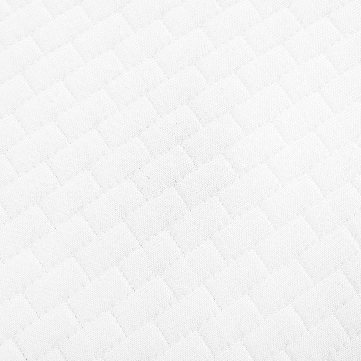 Schlafkissen Uni Weiß 80 x 40 x 12 cm Gelschaum