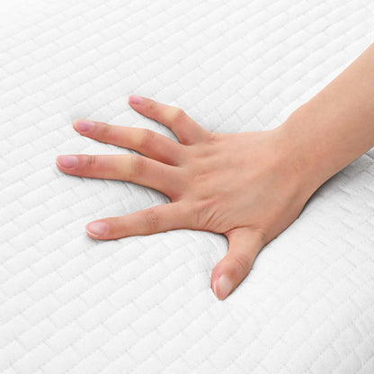 Schlafkissen Uni Weiß 30 x 50 x 9 cm Gelschaum