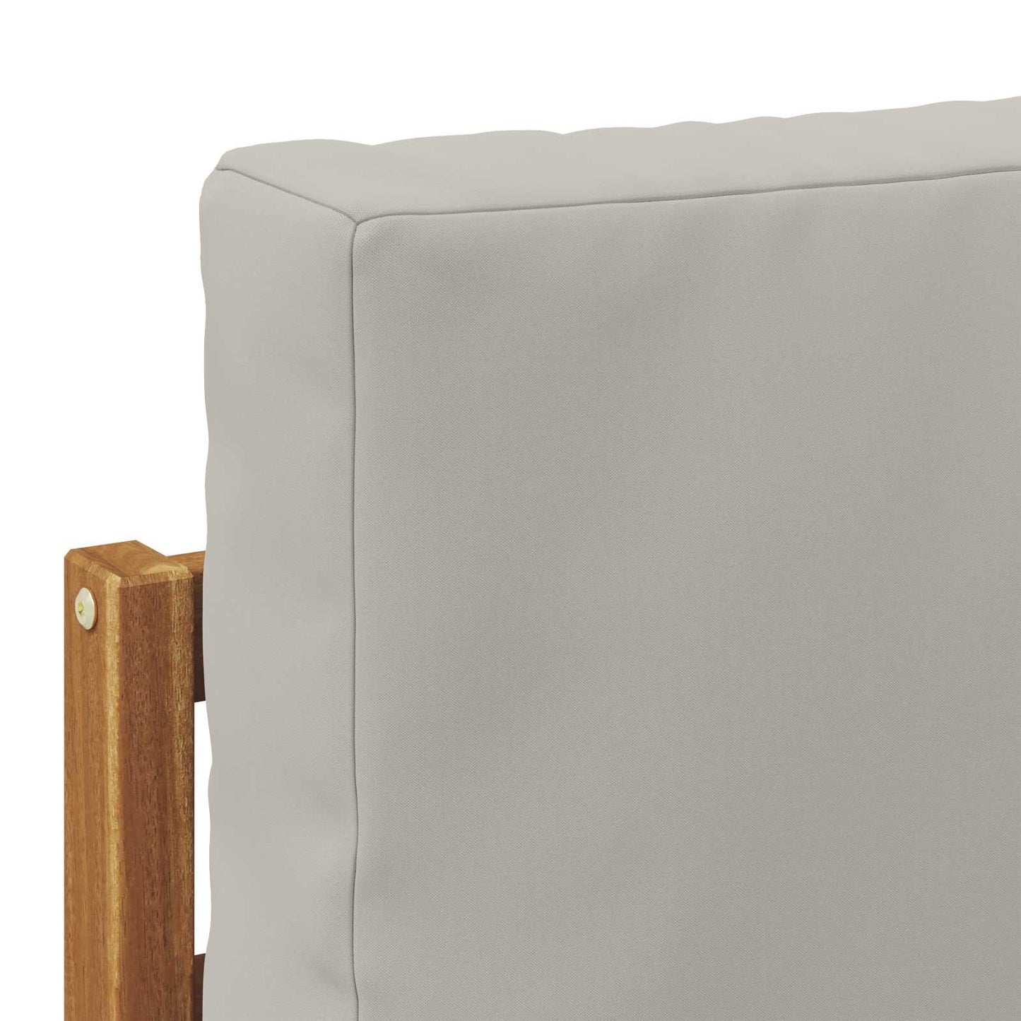 Outdoor Mittelsofa Massivholz Akazie Natur