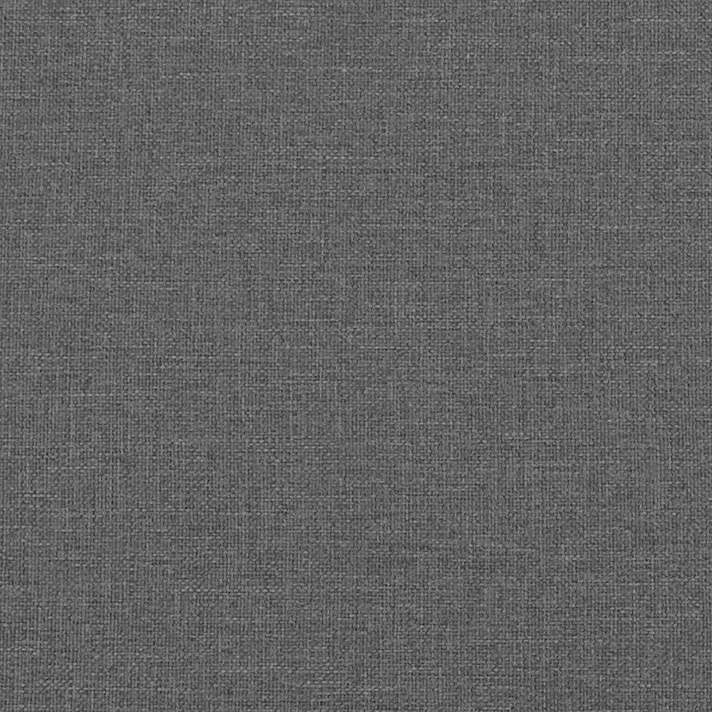 Aufbewahrungsottomane Dunkelgrau 60 x 60 x 45 cm Stoff