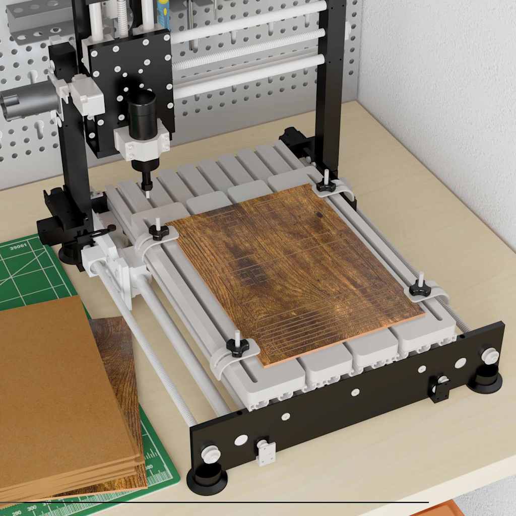 Dekoplatten 50 pcs Geräucherte Eiche 15 x 21 x 0,27 cm