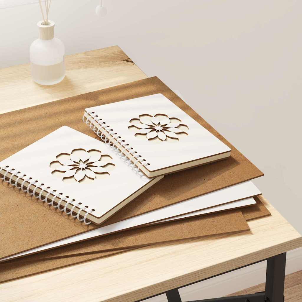 Dekoplatten 50 pcs Weiß 30 x 42 x 0,27 cm Holzwerkstoff